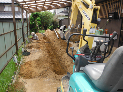 雨水設備工事